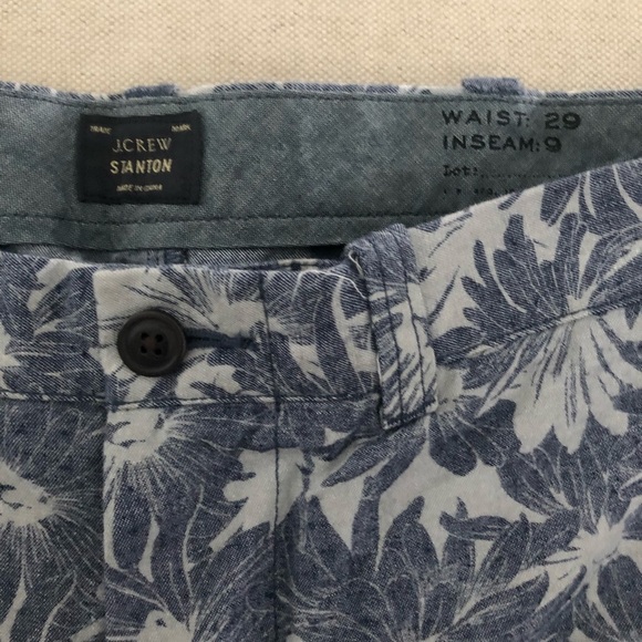 J. Crew Stanton Patterned Shorts - Picture 2 of 3